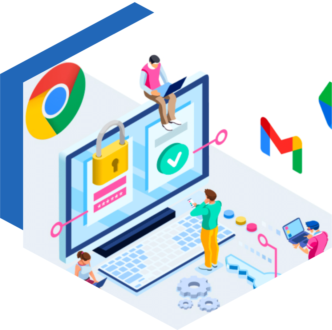 chico acomodando una camara